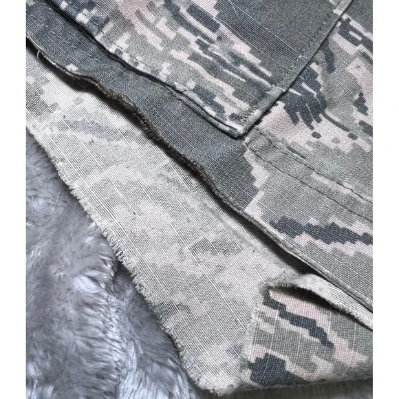 USAF Air Force ABU Tiger Stripe Camo Cargo Shorts Mens 34 Military Cut-Offs - Picture 12 of 16